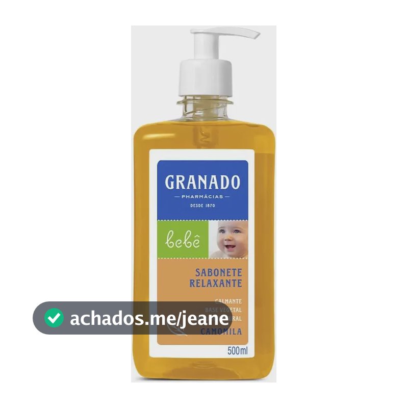 Sabonete Líquido Granado Bebê Camomila 500 Ml
