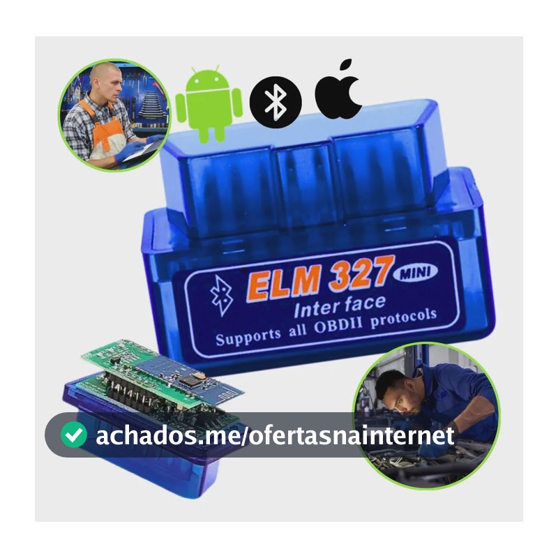 Scanner Automotivo Obd2 Placa Dupla Vs1.5 Elm327 Pic18f25k80