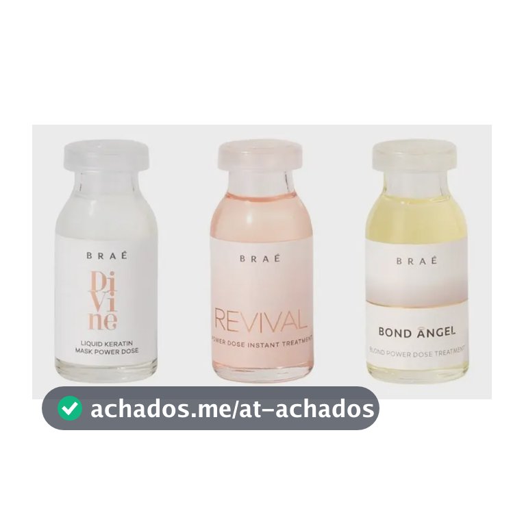 Cronograma Capilar Braé Repair Reparação 3x13ml