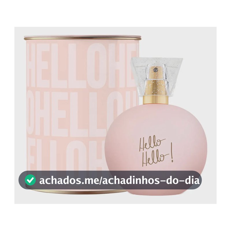 Hello Hello Ciclo Cosméticos Deo Colônia Feminina 100ml