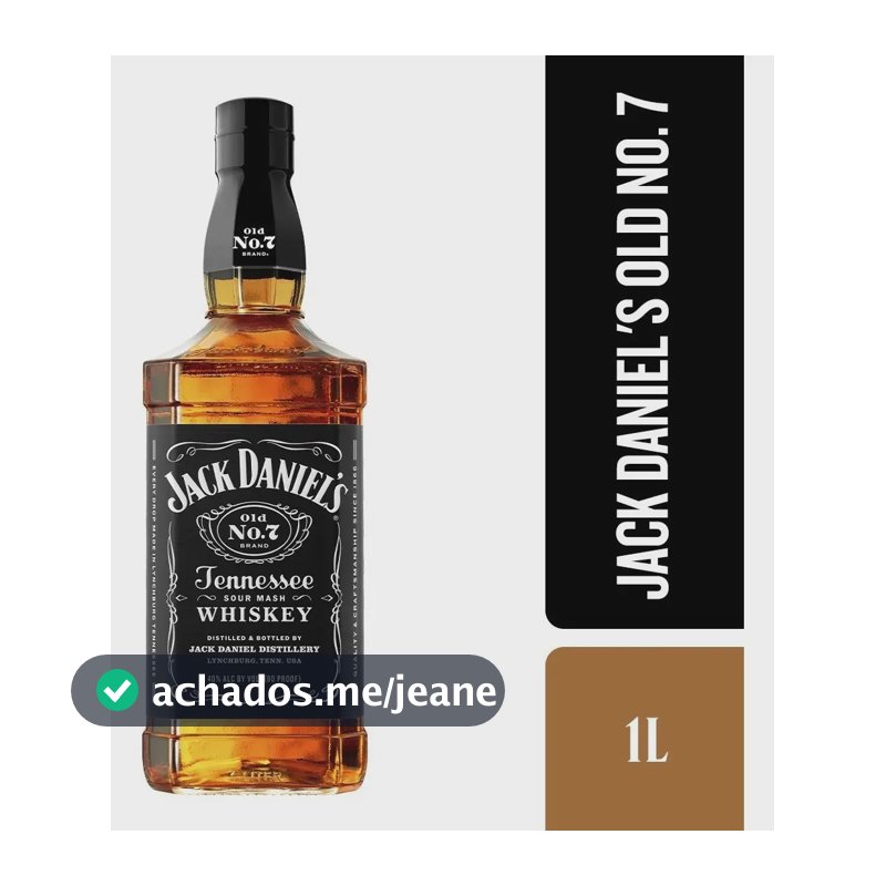 Whisky Jack Daniel's Tennesee old No. 7 1 litro