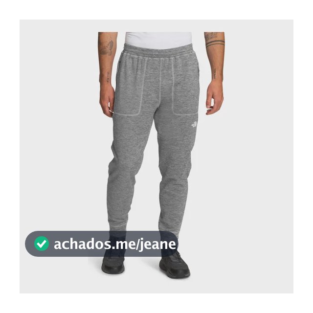 Fleece Masculino Joggers The North Face Canyonlands Tnf Grey