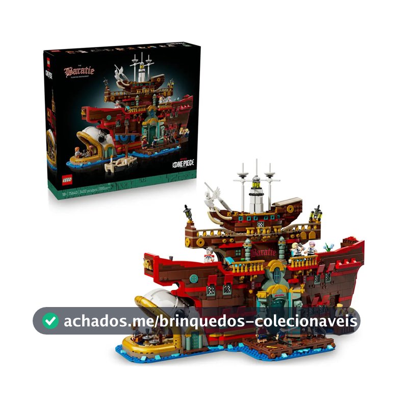 Restaurante flutuante LEGO® One Piece Baratie modelo 75640