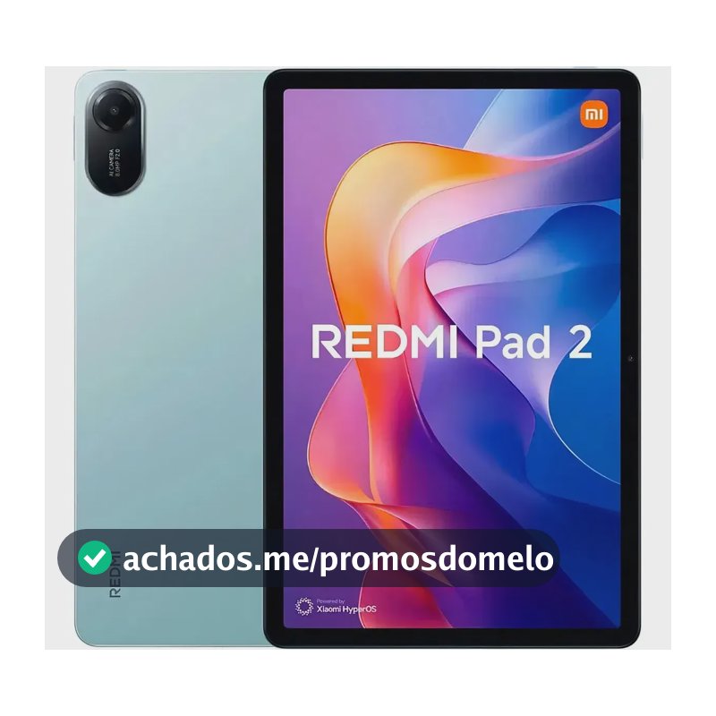 Tablet Xiaomi Redmi Pad 2 11'' 256gb 8 Ram Wi-fi Cor Verde