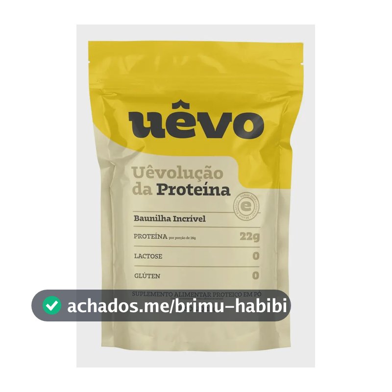 Proteína UÊVO em pó sabor Baunilha x 1kg