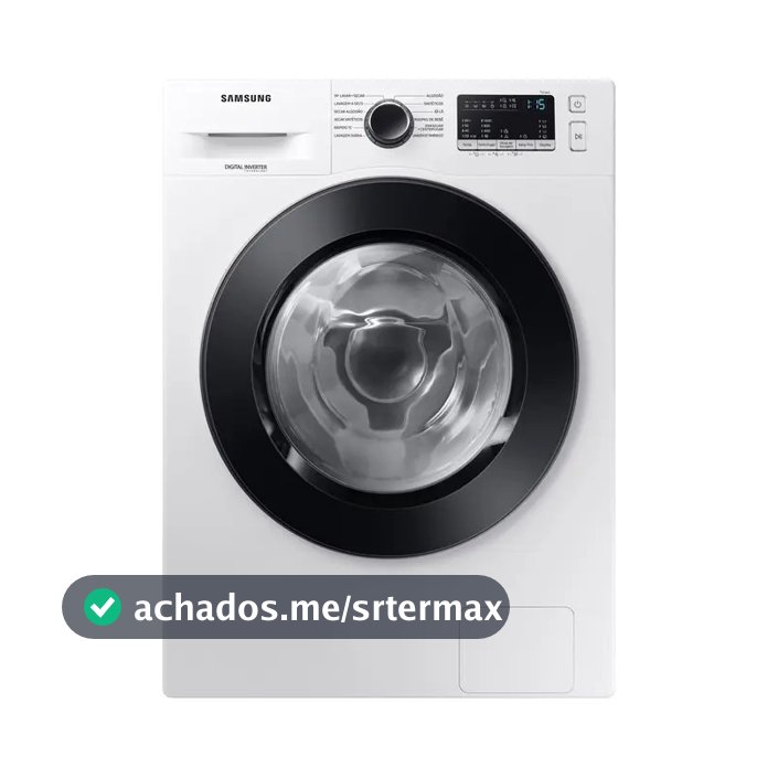 Lava E Seca Samsung Wd11m Com Digital Inverter Branca 11kg Cor Branco
