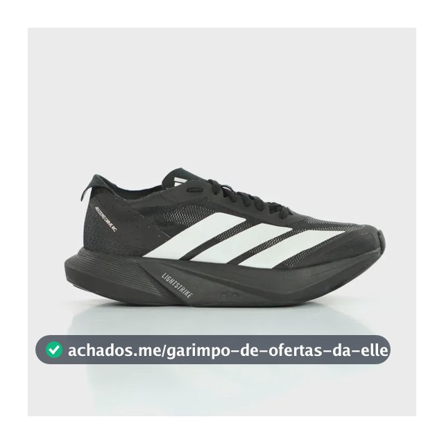 Tênis adidas Adizero Corrida Energy Drive Rc Leve Rods Preto Preto 36 Br
