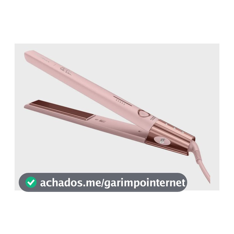 Prancha De Cabelo Bpr04 Linha Viih Tube 230c Britânia Bivolt Rosa