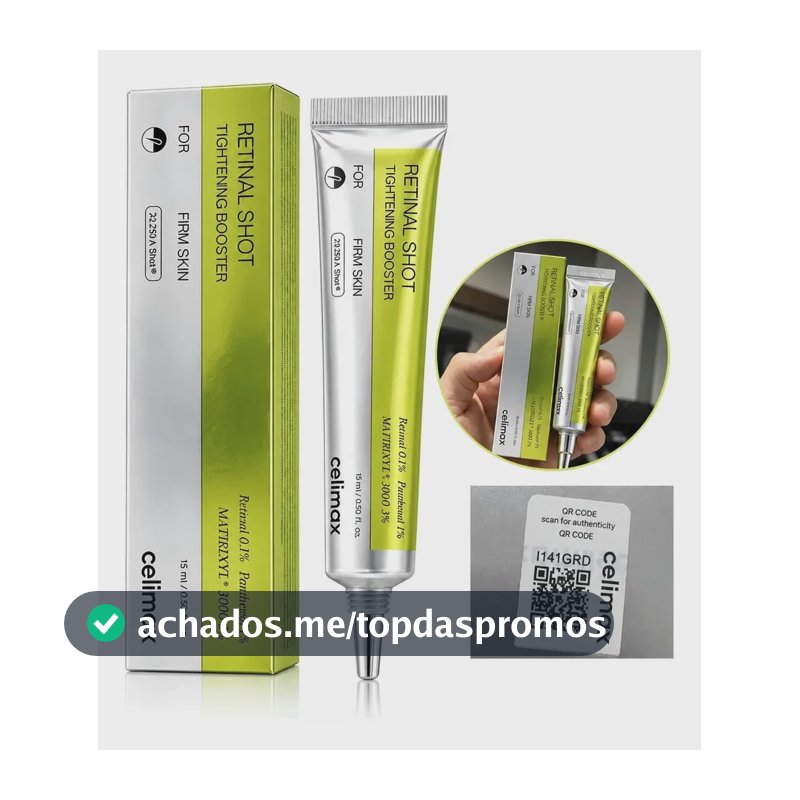 Creme Para Olhos Retinal Shot Sérum Anti-idade Antirrugas 15ml