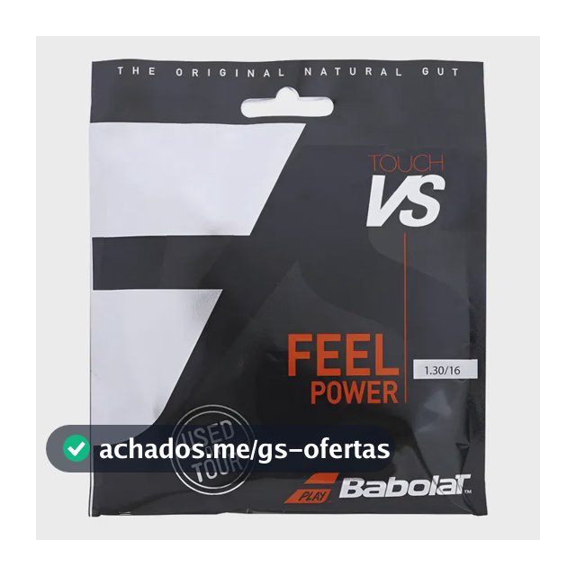 Corda Babolat Vs Touch 1.30m C/12m Tripa Natural - Set Un 1.3 Mm