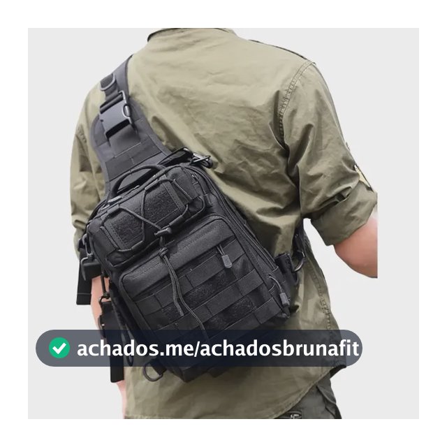 Bolsa Masculina Bag Pochete Impermeável Ombro Shoulder