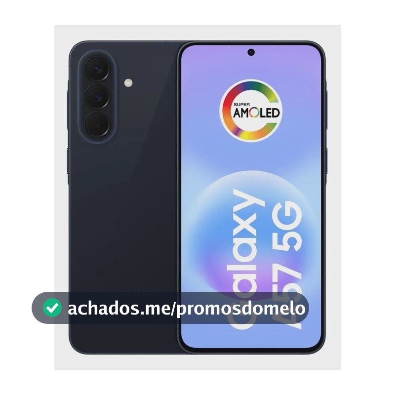 Celular Samsung Galaxy A57 5g 128gb, 8gb Ram, Câmera 50mp, Ip68, Super Amoled 6.7 , Recursos Ai - Azul-escuro