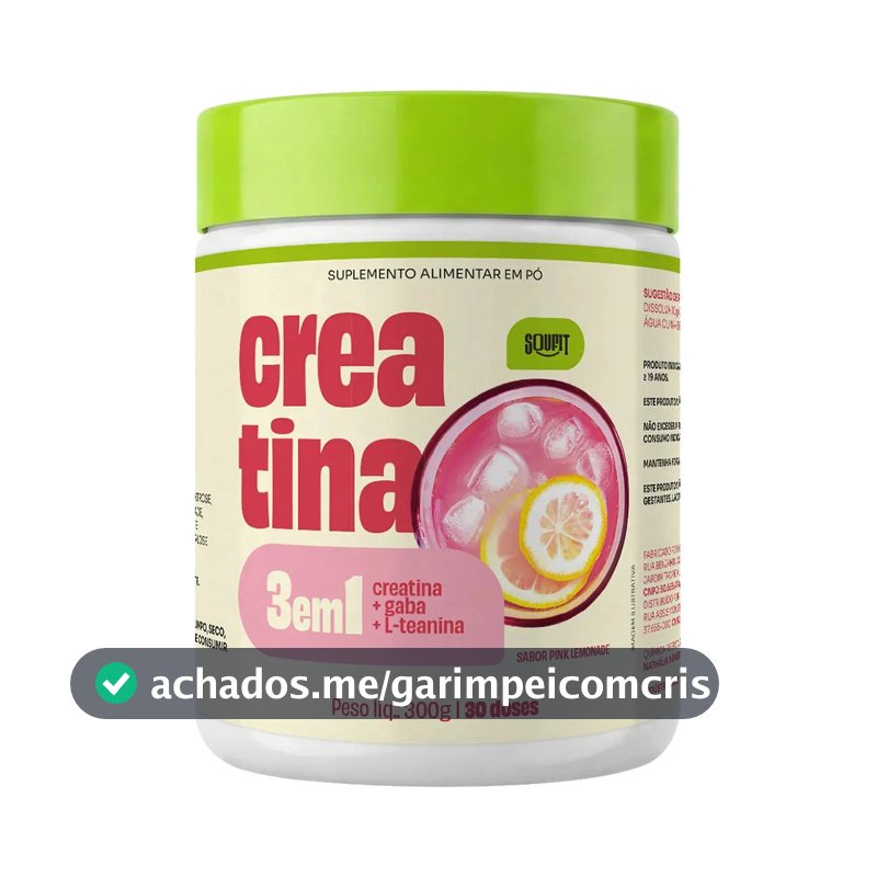 Creatina Monohidratada 300g Soufit- Sabor Pink Lemonade Pink Lemonade