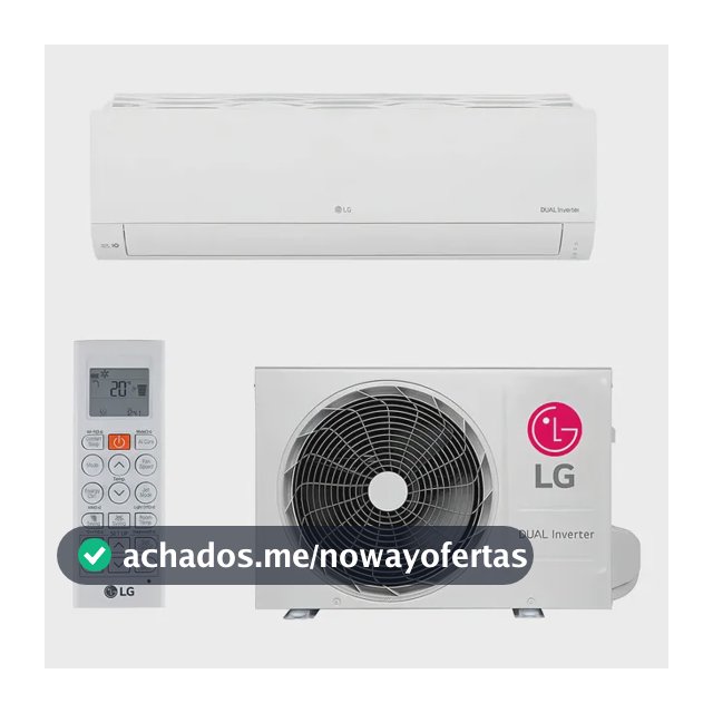 Ar Condicionado LG Dual Inverter Compact +ia 12000 Btus Frio
