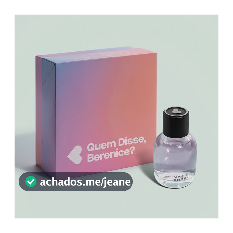 Amor Na Amora Deo Colônia 75ml + Caixa De Presente