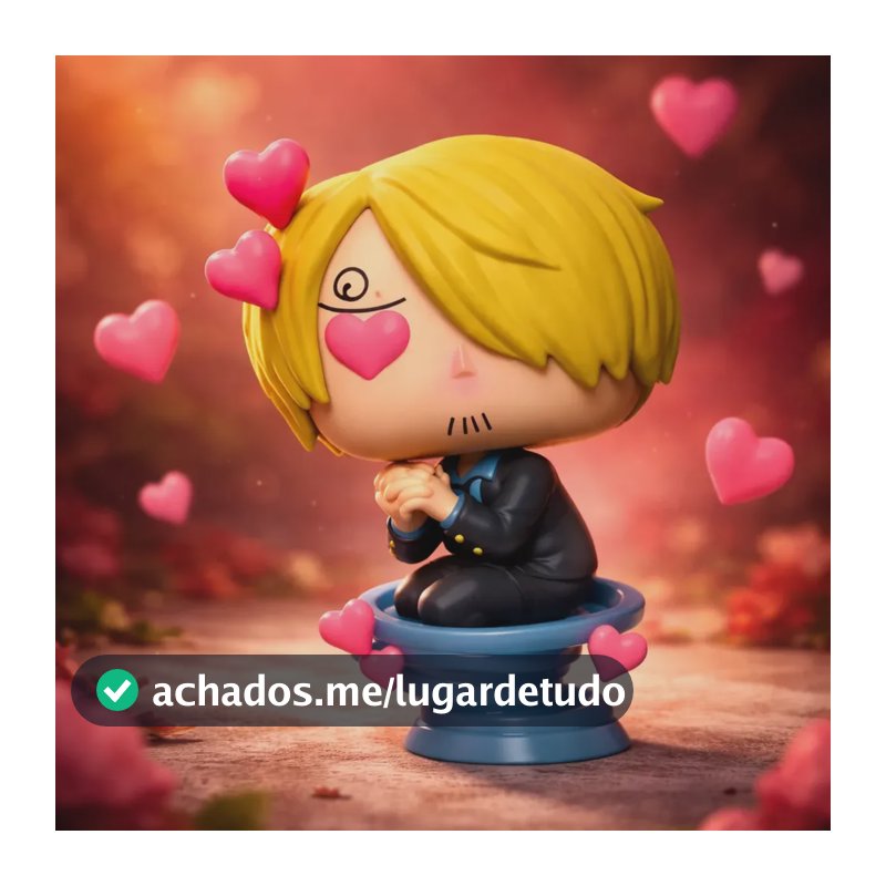 Figura Funko Pop! Animation Sanji Apaixonado Anime One Piece