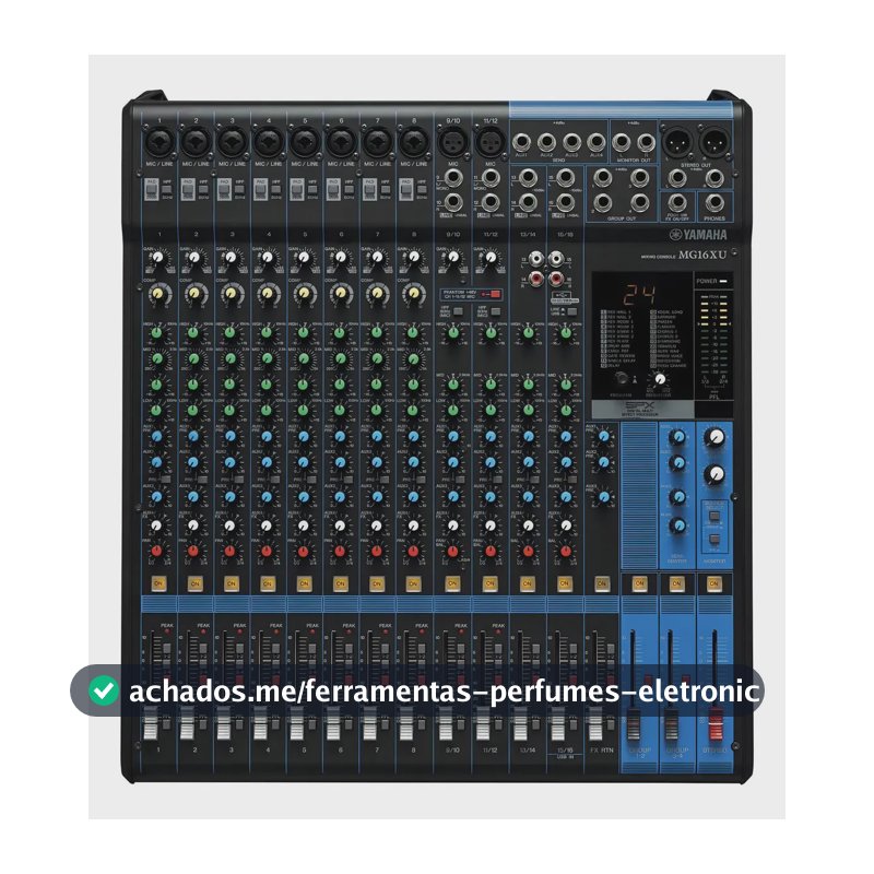 Console Yamaha MG16XU de mistura