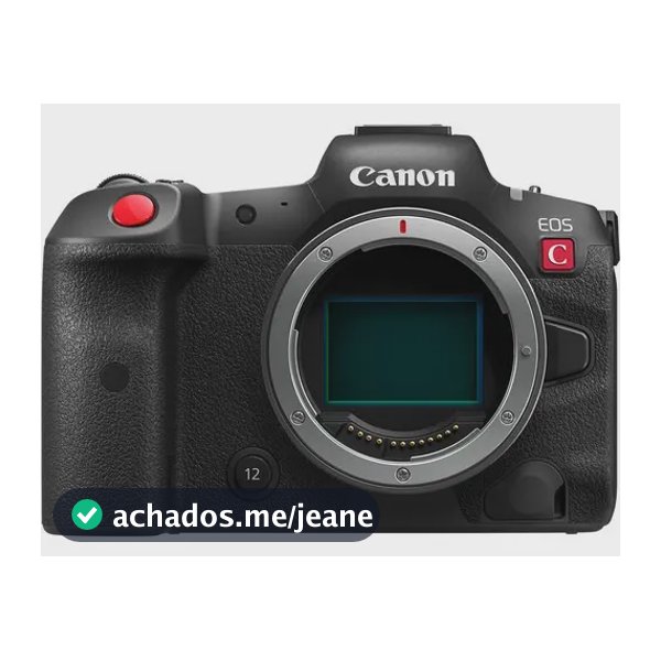 Câmera Canon Eos R5 C Mirrorless Cinema 8k (corpo) Preto