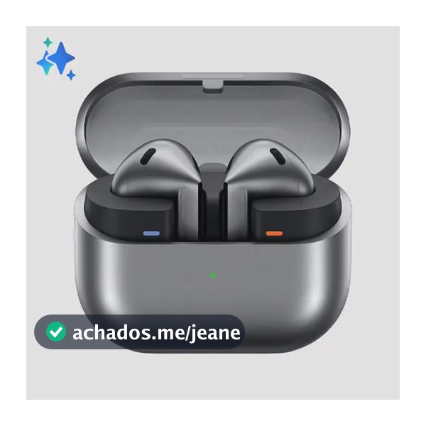 Samsung Galaxy Buds3 Fone De Ouvido Sem Fio Galaxy Ai Cinza