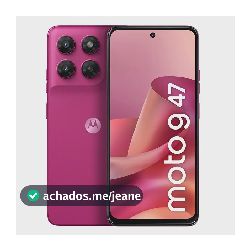 Smartphone Motorola Moto g47 5G 256GB, 4GB RAM + 8GB RAM Boost, câmera 50 MP Sony LYTIA 600, Tela 6.7 FHD+ 120hz, NFC, IP64