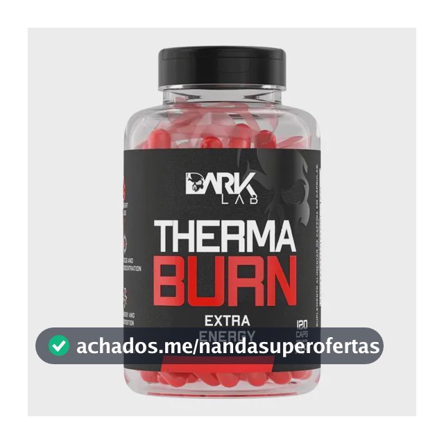 Termogênico Therma Burn 210mg De Cafeína 120 Caps Dark Lab Sabor Sem sabor