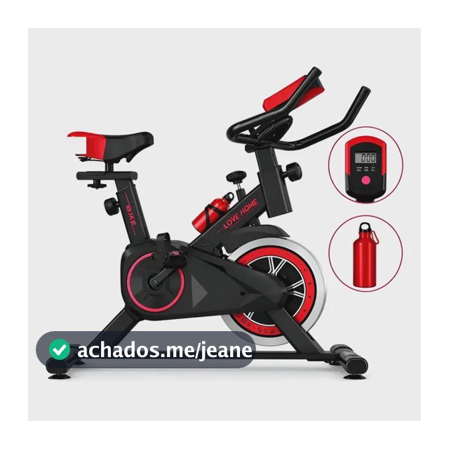 Bicicleta Ergométrica Spinning Love&home 120kg Rosaajustável