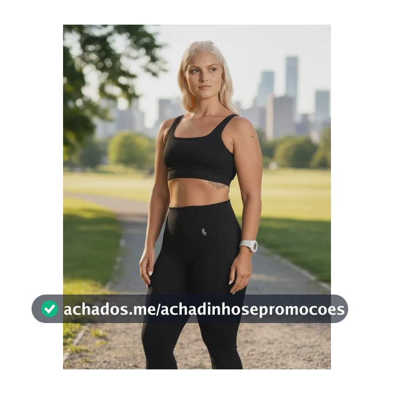 Calça Legging Lupo Max Feminino Academia Cintura Alta Treino Preto M