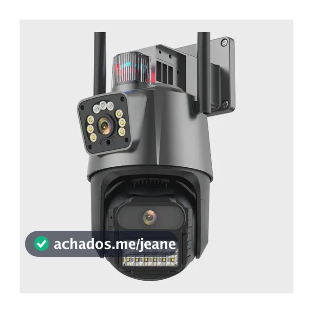 Câmera De Segurança Ip Wifi Jl Protec Ipsky2 Lente Dupla 6mp