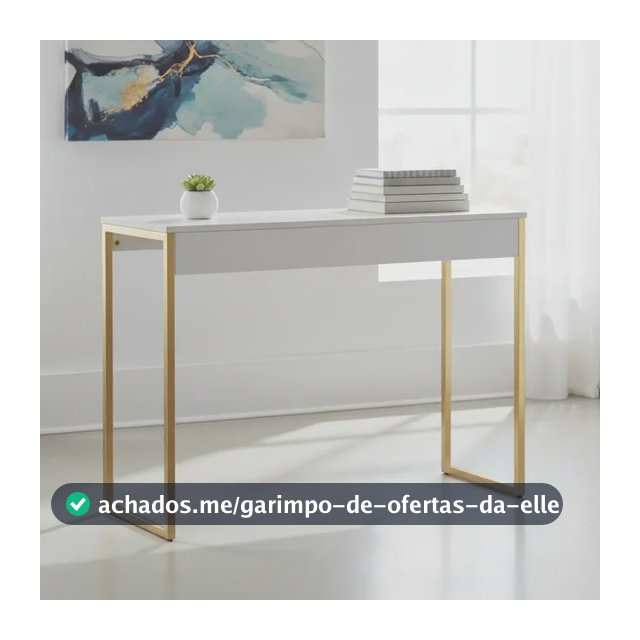 Mesa Home Office Escrivaninha Industrial Quarto Notebook