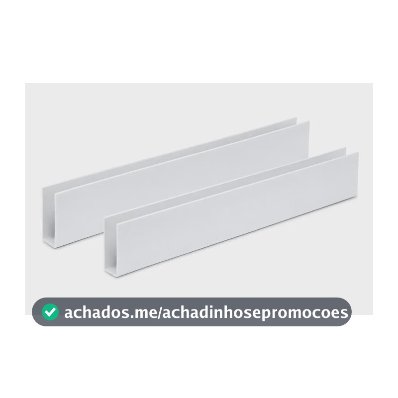 2 Protetores Salva Porta Pvc Contra Água 60/70/80/90 Cm Branco 80 Cm Salva Porta Liso