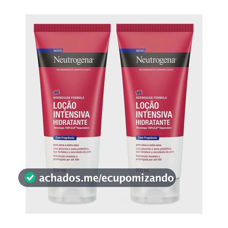 Neutrogena Norwegian Intensivo Kit Com 2 Hidratantes Com Fra