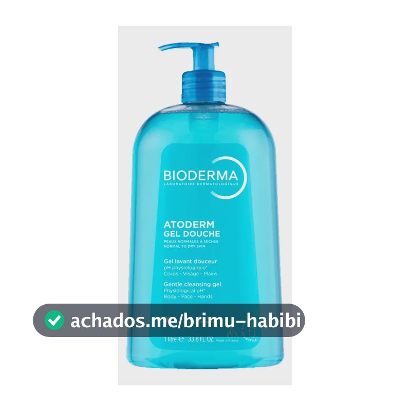 BIODERMA Gel De Banho Hidratante Atoderm Gel Douche 1L