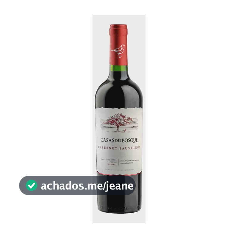 Vinho Casas del Bosque Reserva Cabernet Sauvignon 750ml