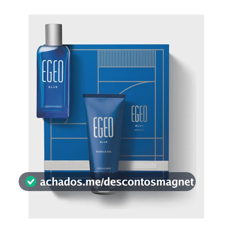 Kit Presente Egeo Blue: Desodorante Colônia + Shower Gel