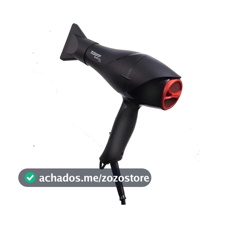 Taiff Black Ion Secador De Cabelo Profissional 2000w Cor Preto