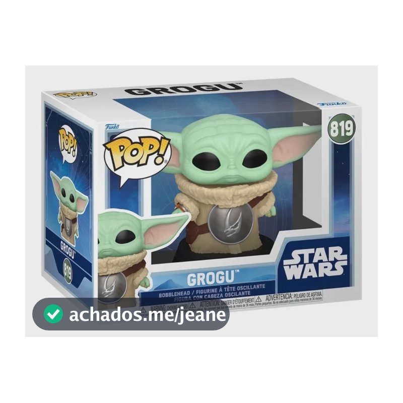 Boneco Funko Pop! Star Wars Mandalorian E Grogu - Grogu
