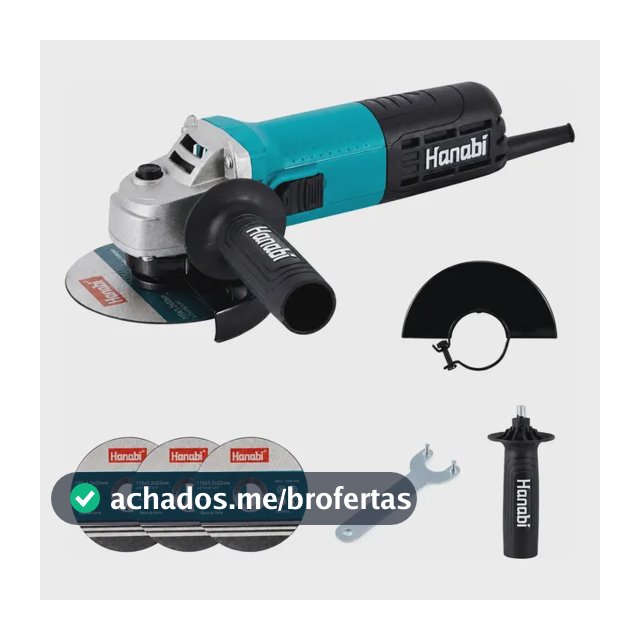 Esmerilhadeira Lixadeira Angular 880w 115mm 11000rpm