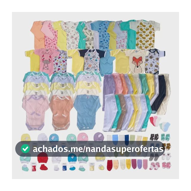 Kit 15 Peças Roupas Bebê Body Calça Touca Enxoval Completo