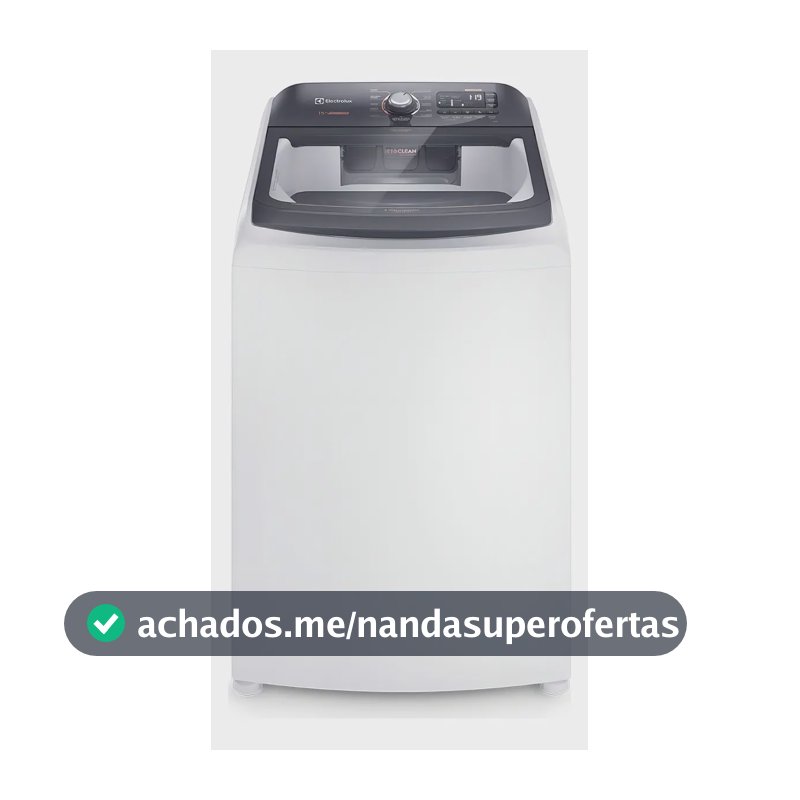 Máquina de Lavar 15kg Electrolux Premium Care com Cesto Inox, Jet&Clean e Time Control LEC15