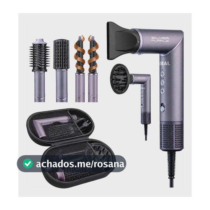 Secador Multifuncional 5 em 1 Mondial SM-01-BLDC-SP Roxo