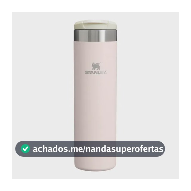 Garrafa Térmica Stanley Aerolight Transit Slim Rose Quartz 591ml