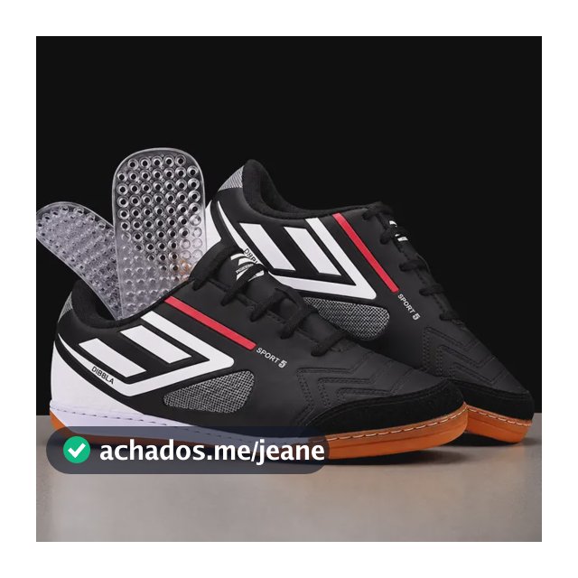 Chuteira Salão Profissional Futsal Unissex Oferta Quadra