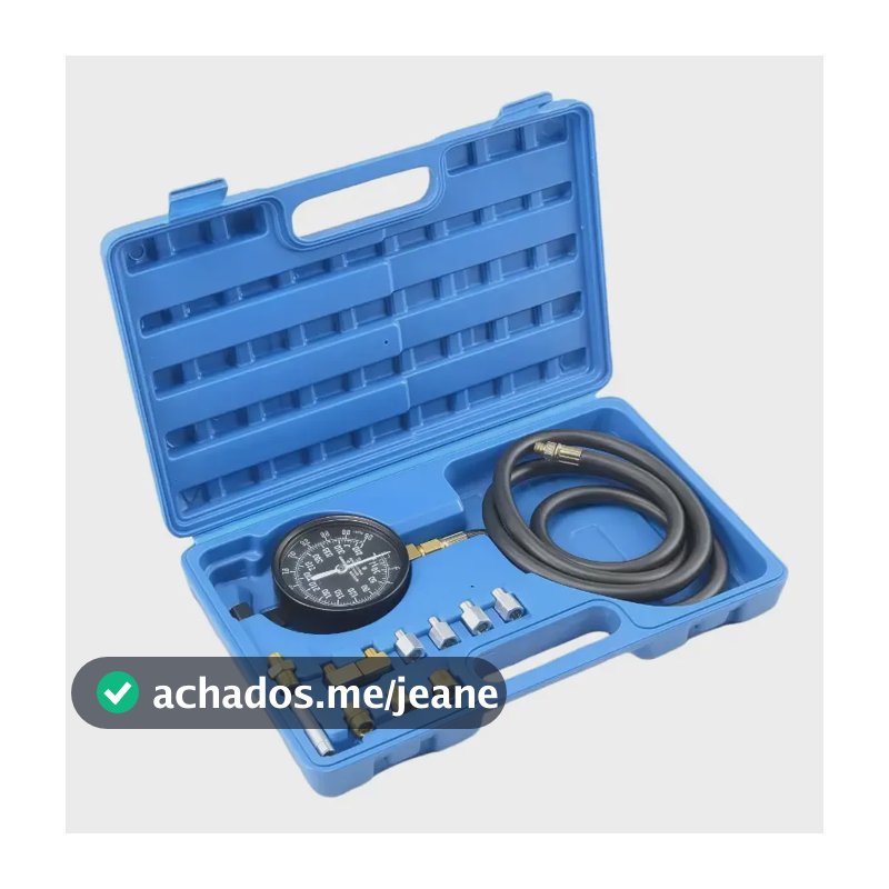 Manômetro Pressão Óleo Motor E Cambio Automático Auto Diesel