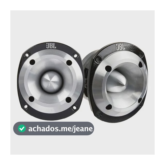 Kit 02 Super Tweeter Jbl Selenium St400 Trio 150w Rms Cor Cinza