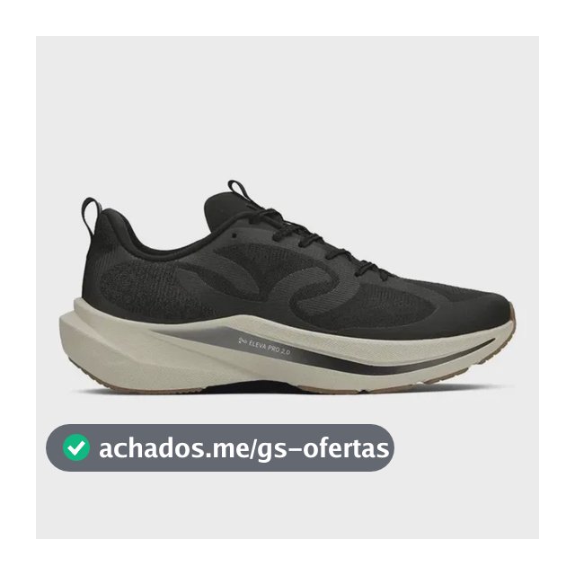 Tenis Olympikus Corre Vento 3 Preto/chumbo 44 Br