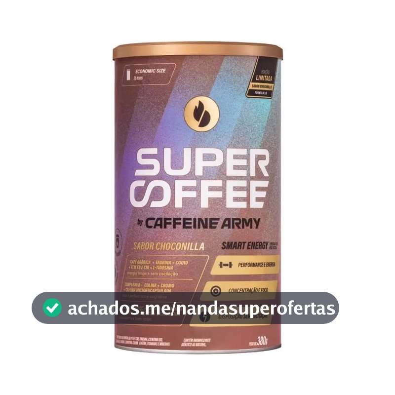 Supercoffee 3.0 380g Super Coffee Caffeine Army Sabor Choconilla