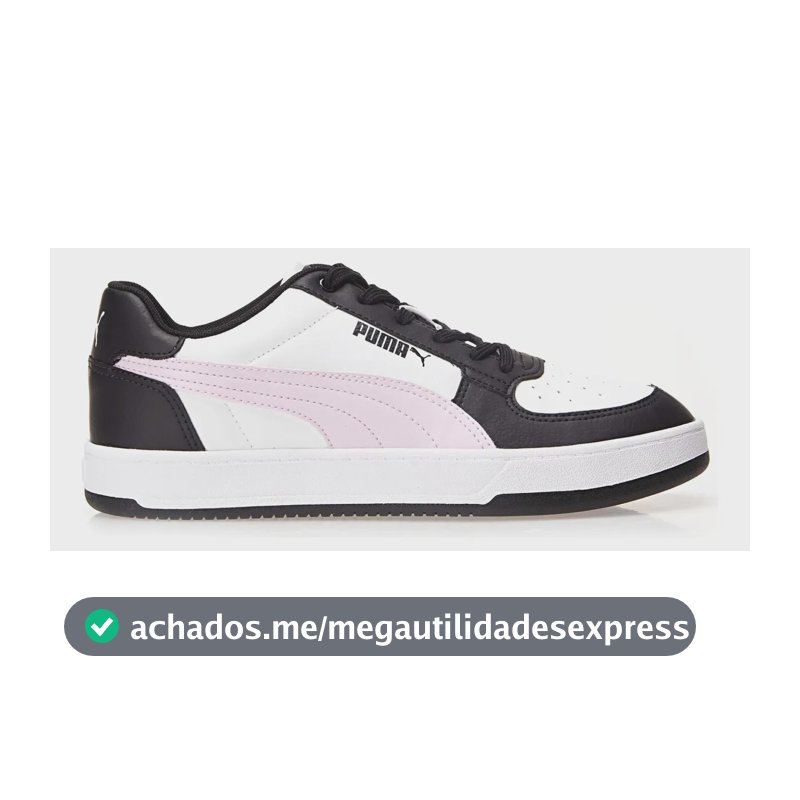 Tênis Feminino Caven 2.0 Puma Puma Black-puma White-grape Mist Liso 36 Br