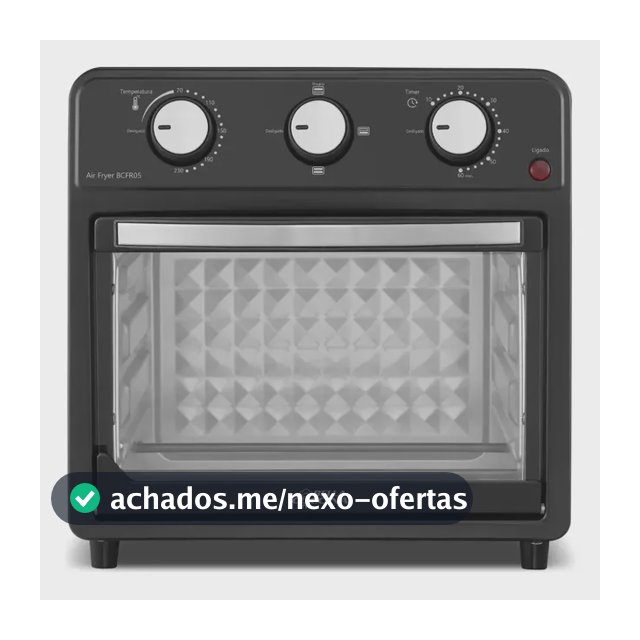 Air Fryer Bella Cuccina 12L 2 Grelhas 1700W BCFR05