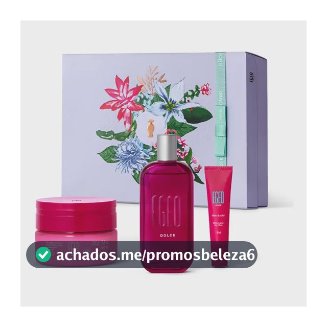 O Boticário Egeo Dolce Kit Presente (3 Itens)