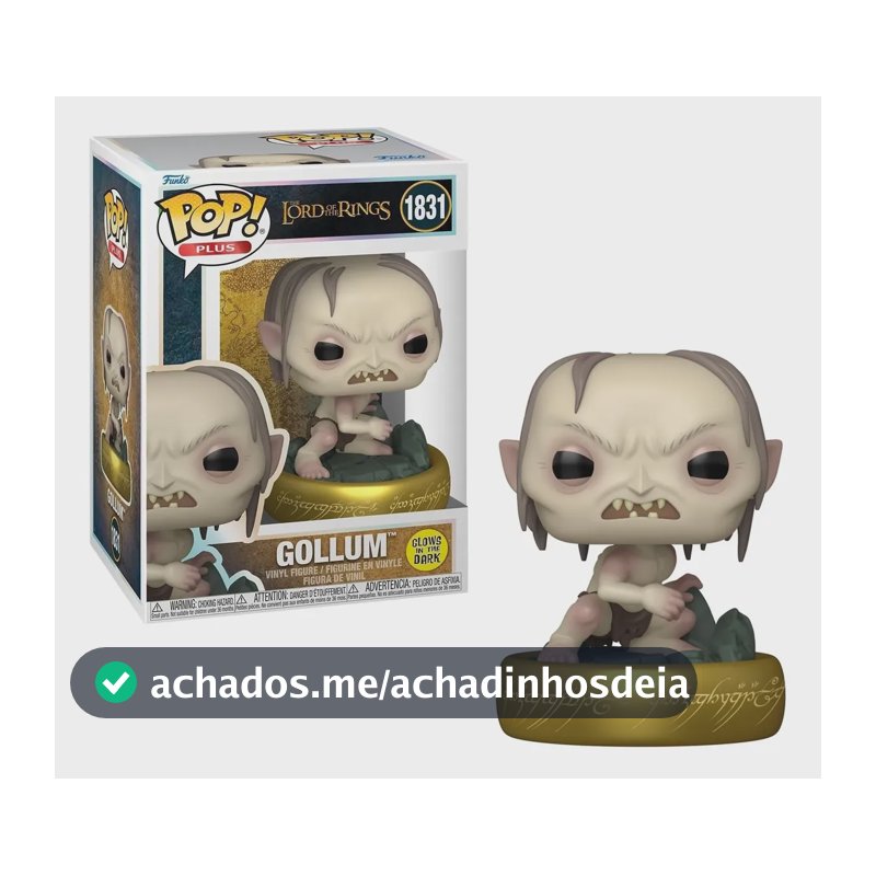 Senhor Dos Anéis Boneco Pop Funko Gollum #532